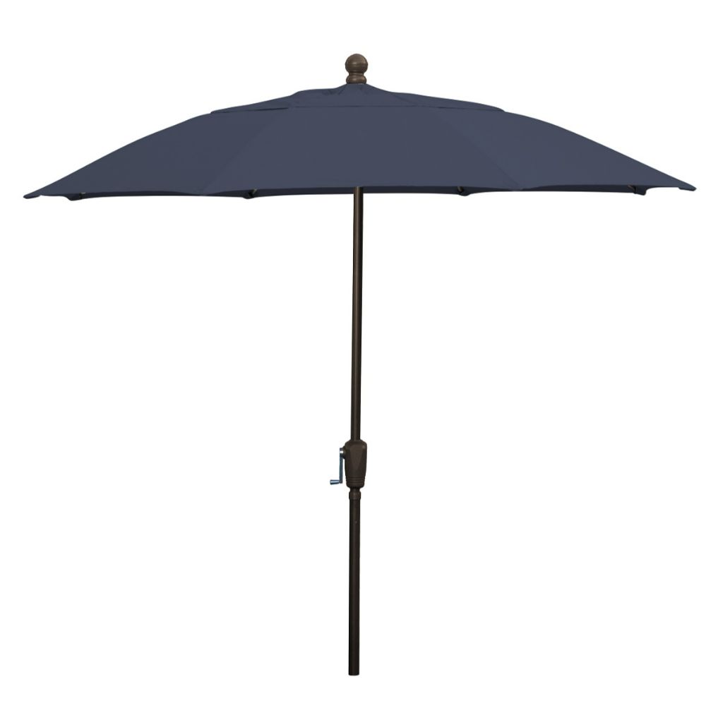 Fiberbuilt Umbrellas & Cushions 9HCRCB-Navy Blue 9